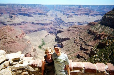 Kirk and Diane at the Grand Canyon